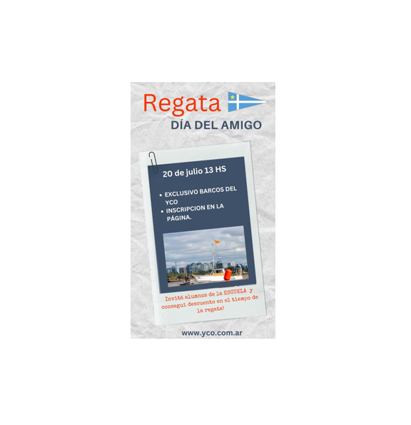 REGATA DIA DEL AMIGO