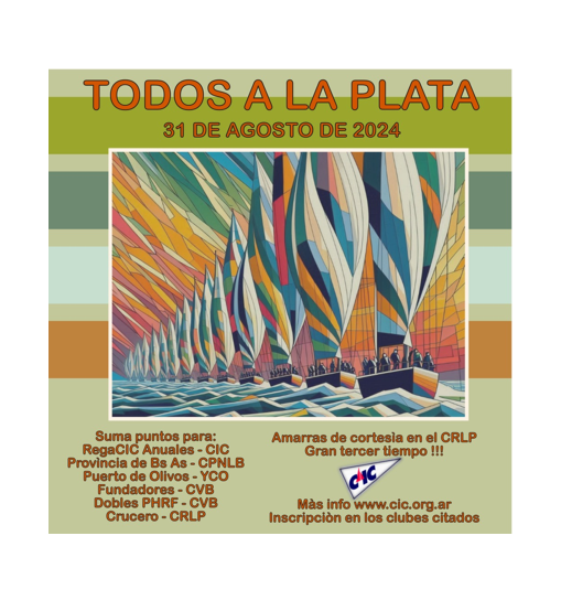 6ta FECHA PUERTO DE OLIVOS REGATA TODOS A LA PLATA