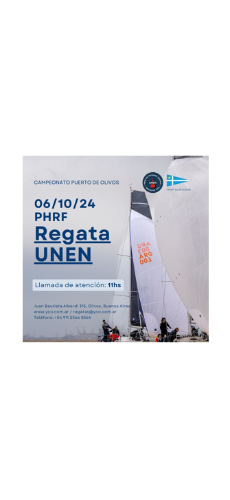 7º FECHA PUERTO DE OLIVOS  REGATA UNEN